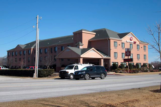 Best Western Plus hotel at 501 SE Walton Blvd. in Bentonville.