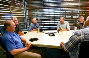 From left, Larry Lott, Harrison French, Dave Wilgus, Ryan Ray, Lou Allevato and Chris Horton.