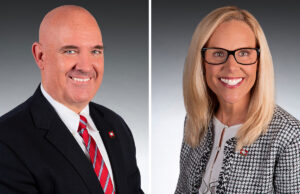 Sen. Mat Pitsch, R-Fort Smith, and Rep. DeAnn Vaught, R-Horatio