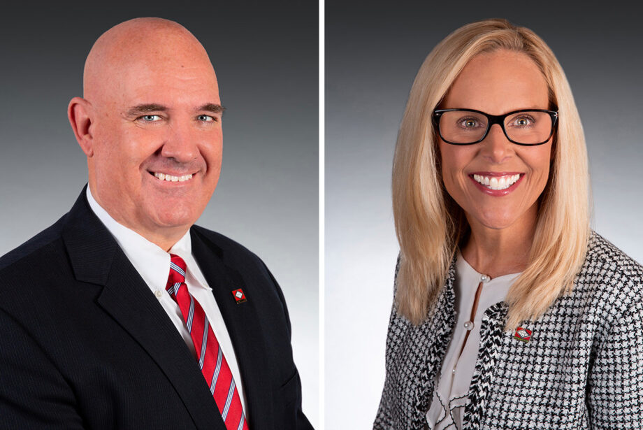 Sen. Mat Pitsch, R-Fort Smith, and Rep. DeAnn Vaught, R-Horatio