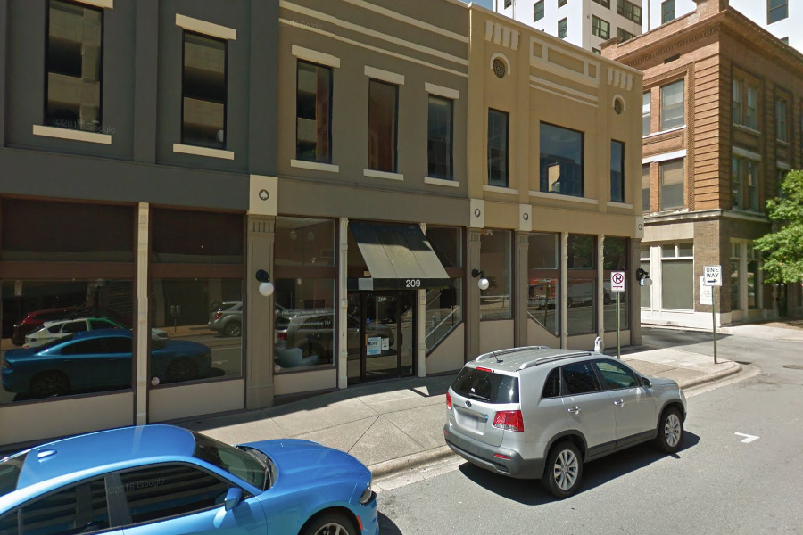 The Tripp Building at 209 W. Second St. in Little Rock