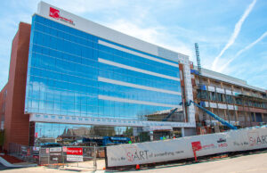 The new medical tower at St. Bernards Medical Center in Jonesboro.