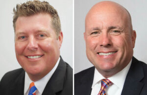 Aaron Owens and Todd Dennis of Pulaski County Farm Bureau Insurance