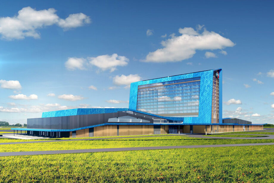 An architectural rendering of the $350 million Saracen Casino Resort in Pine Bluff.&nbsp; Construction is expected to be completed by the end of 2020.