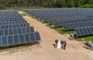 Southern Arkansas University Tech in Camden held a "flip the switch" ceremony for this 1-megawatt photovoltaic array on campus on Thursday.
&nbsp;