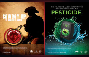 CJRW's marketing for the state's Stamp Out Smoking campaign has included these two parody advertisements.