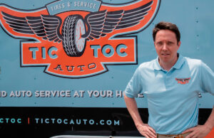 Jamie Davidson changes lanes from men’s clothing to auto maintenance with his latest startup, Tic Toc Auto.