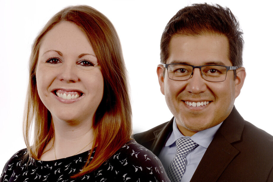 Tara Pe&ntilde;a and Zach Pe&ntilde;a of the University of Arkansas for Medical Sciences