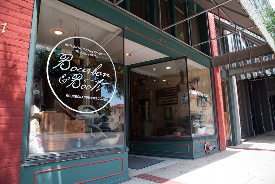 The former storefront of Bourbon & Boots in North Little Rock