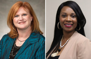 Cara Lank and Latrecia Branch of Stone Bank