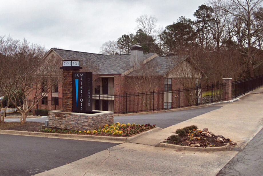 The Waterford Apartments at 701 Green Mountain Drive in Little Rock.