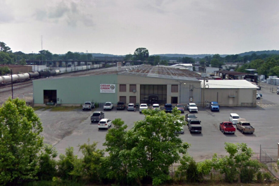 Cedar Creek warehouse at 400 E. 13th St. in North Little Rock.