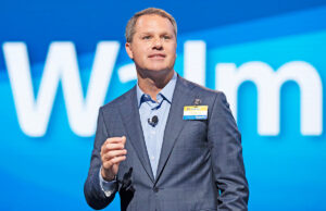 Doug McMillon, Walmart president and CEO, received $23.6 million in total compensation last year.