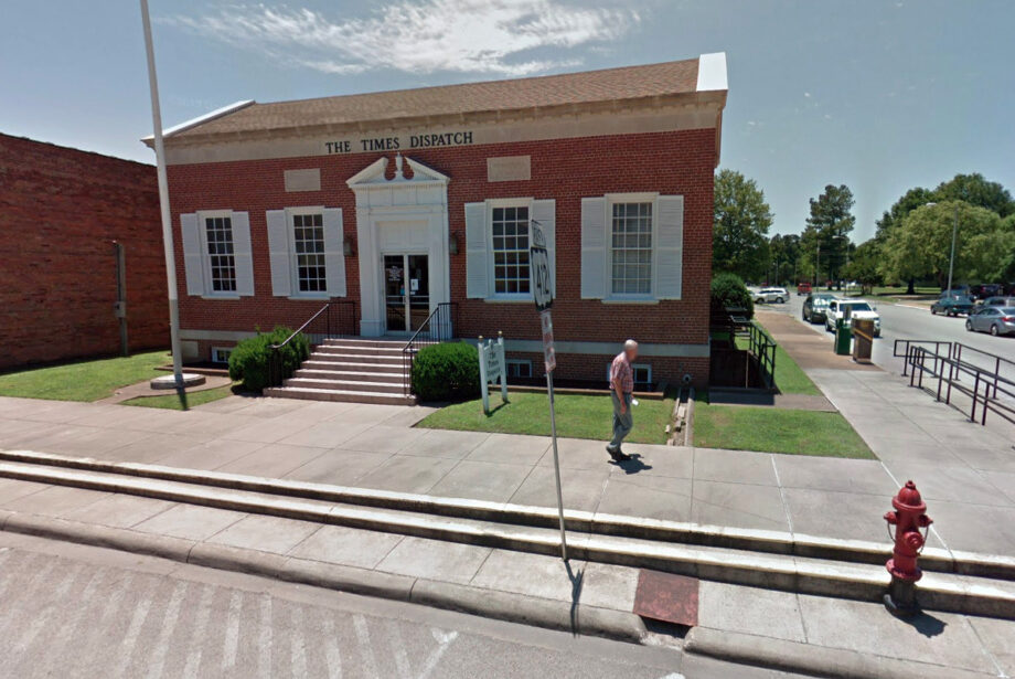 The main offices of the The Times Dispatch at 225 W. Main St. in Walnut Ridge.