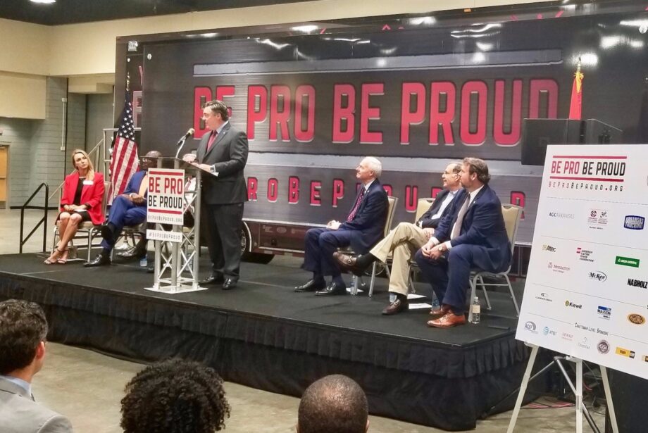 The&nbsp;Arkansas State Chamber of Commerce unveiled its second generation "Be Pro Be Proud" workshop. The new&nbsp;78-foot mobile unit is designed to&nbsp;showcase skilled trade professions.