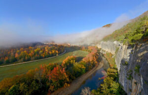 The Buffalo National River in north Arkansas.