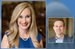 Katie Beck will replace J.R. Davis as communications director for the governor's office on Oct. 1.