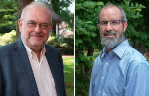 John Krebs and Matthew Moran of Hendrix College in Conway.