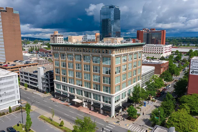 The Mann Building in downtown Little Rock