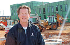 Tom Allen of Cushman & Wakefield-Sage Partners is overseeing the construction of the Pinnacle Heights project.