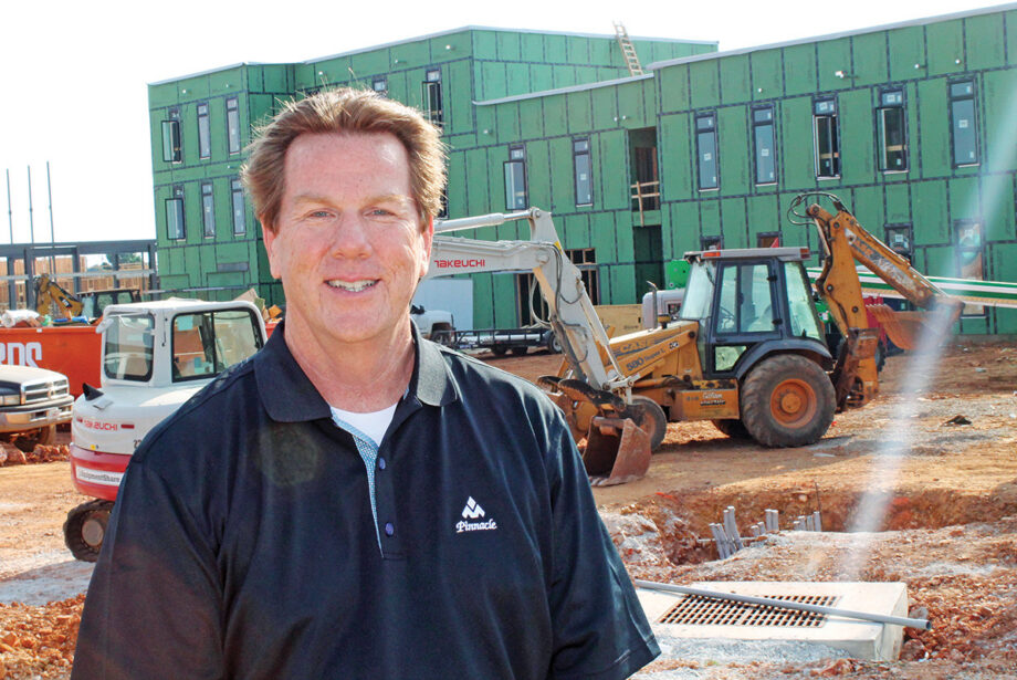 Tom Allen of Cushman & Wakefield-Sage Partners is overseeing the construction of the Pinnacle Heights project.