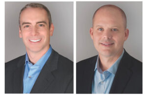 Kevin Williams, president of Union Bank of Mena, and Jarrod Yarnell, CEO of Union Bankshares.