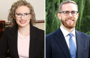 M. Christine Dillard and Hunter Mullins of PPGMR Law in Little Rock.