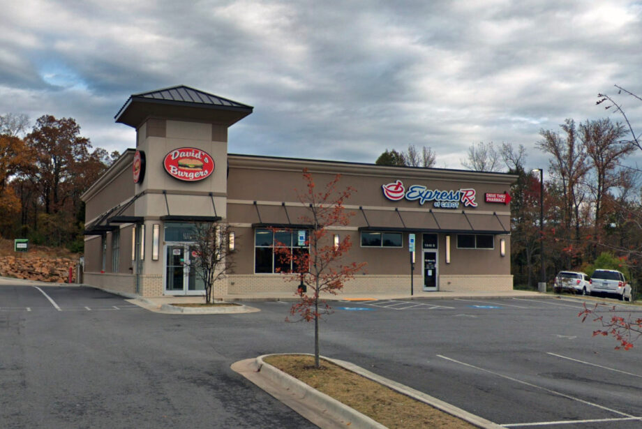 David's Burgers and Express Pharmacy at 1848 W. Main St. in Cabot.