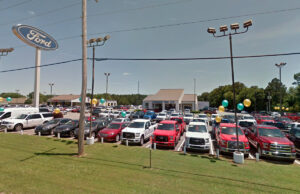 The former Landers Ford at 19501 Interstate 30 in Benton.