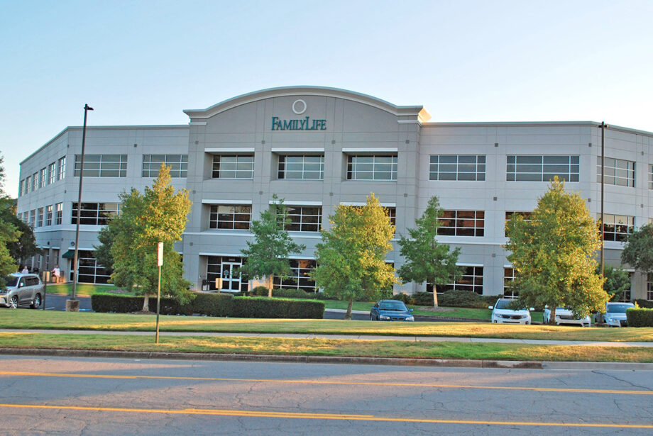 FamilyLife will leave its headquarters at 5800 Ranch Drive in Little Rock for the Cru campus in Orlando, Florida, in the summer of 2020.