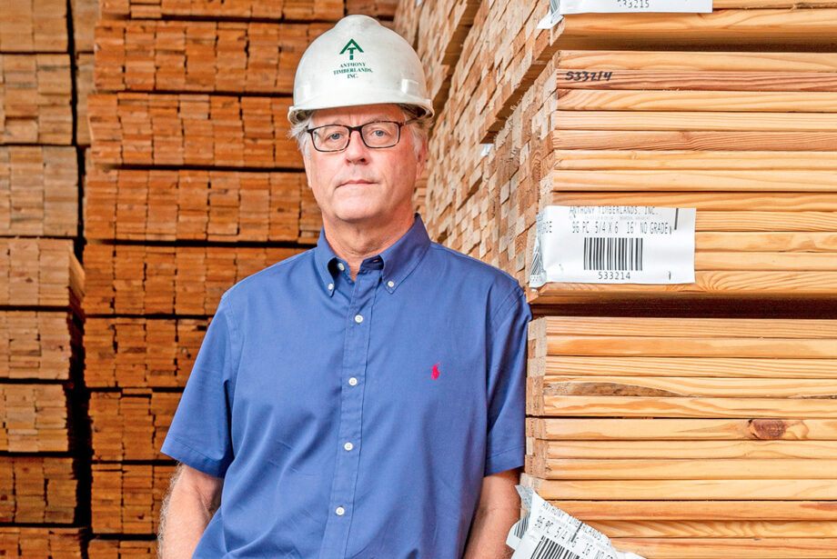 Steve Anthony, president of Anthony Timberlands of Bearden, says the crisis in the hardwood lumber industry has been years in the making.