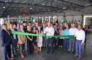 Old Dominion officials and community leaders cut the ribbon last week at an open house for the company's new service center in North Little Rock.&nbsp;