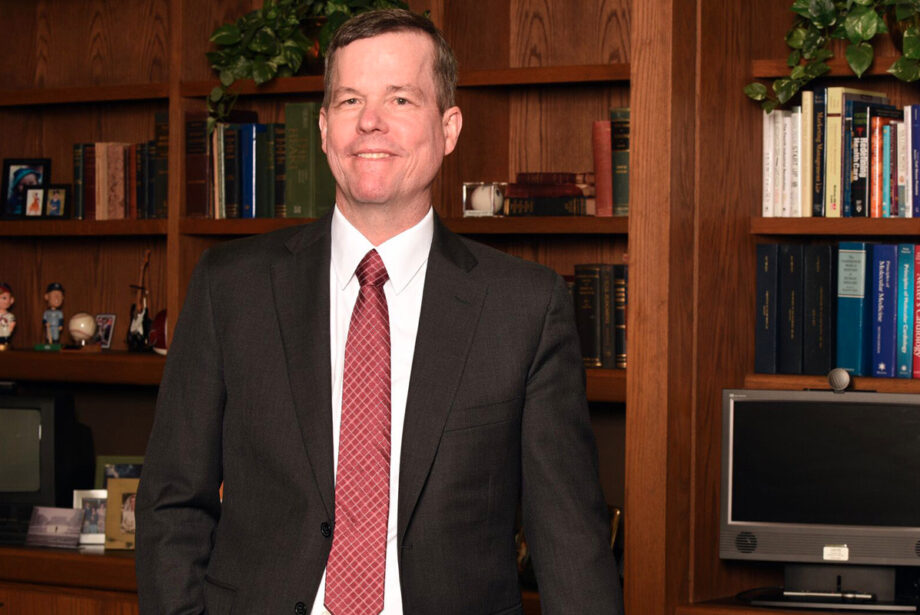 Cam Patterson, the UAMS chancellor, has presided over a period of financial improvement.