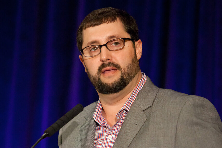 Trent Goins of O.K. Foods in Fort Smith.