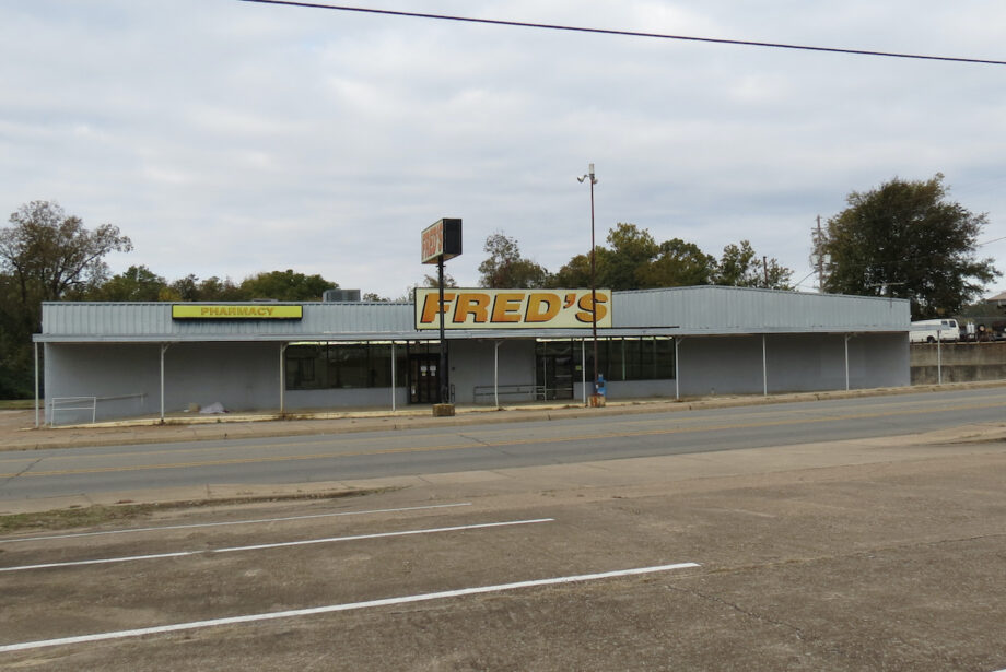 After 27 Years, Fred's Discount Store filed for a chapter 11 bankruptcy in September. In late 2019, many of its former buildings, like this one in Morrilton, sit empty.