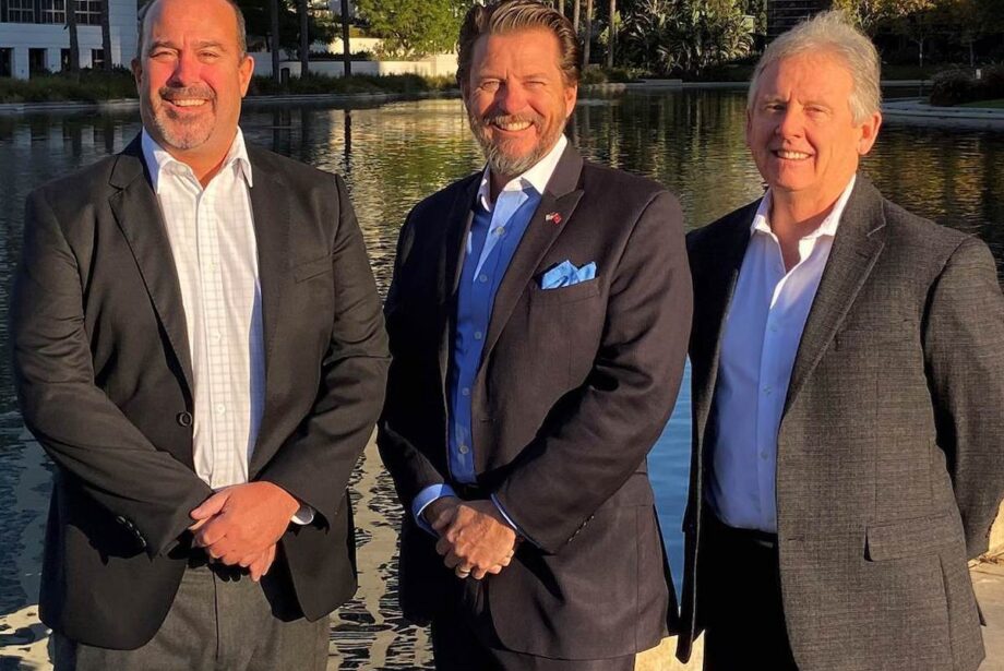 From left to right: Mitch Lewis, Fred Sloan and Randy Jones of TACenergy.