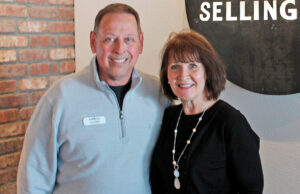 John and Beverly DeWitt moved their realty firm to Harrison, leasing a space across from the downtown square.
