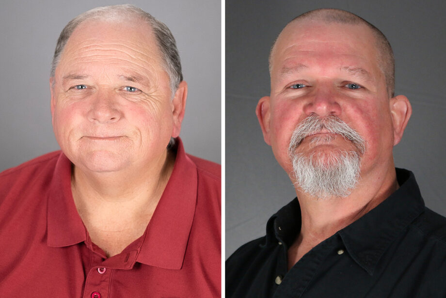 Danny Mahan and Jeff Cumpston of Nabholz Midwest in Conway.