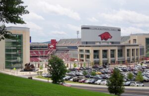 Donald W. Reynolds&nbsp;Razorback Stadium on the University of Arkansas campus in Fayetteville.