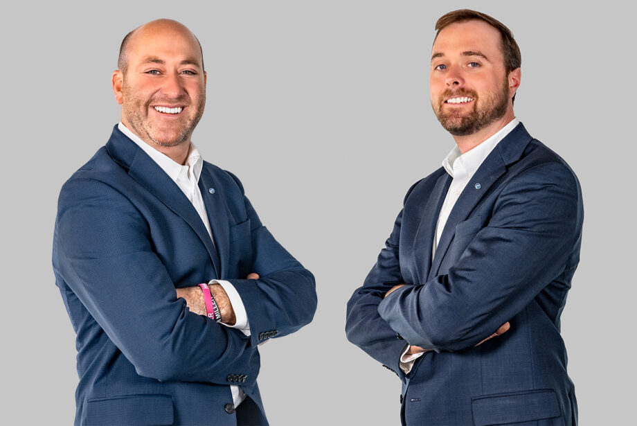 Patrick Woodruff and Hunter Norton of Encore Bank.