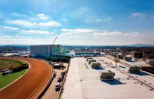 Oaklawn's hotel and event center, currently under construction, is scheduled to open in January 2021 with a prime location adjacent to the track.