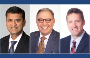 From left: Rajesh Chokhani, Scott Copas and Chad Young.