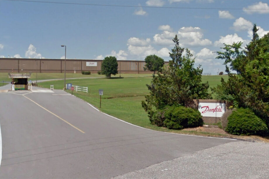 The Danfoss facility at 1 Scroll Drive near Gum Springs.