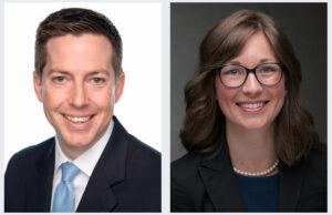 Stephen M. Dacus and Kelsey E. Fohner of Kutak Rock in northwest Arkansas.