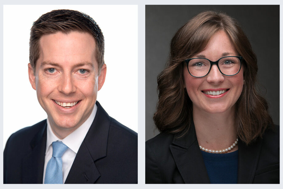 Stephen M. Dacus and Kelsey E. Fohner of Kutak Rock in northwest Arkansas.