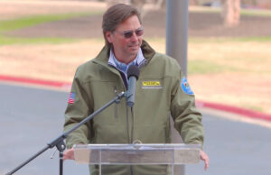 John Roberts III, the CEO and president of J.B. Hunt Transport Services in Lowell.