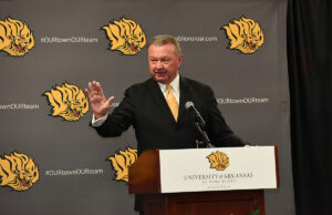 Chris Peterson, Vice Chancellor and Director of Athletics at the University of Arkansas at Pine Bluff.
