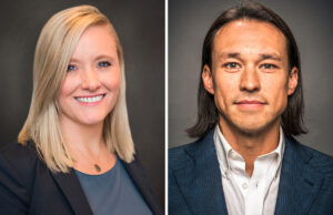 Lauren Euseppi and Chris Ho of CJRW.