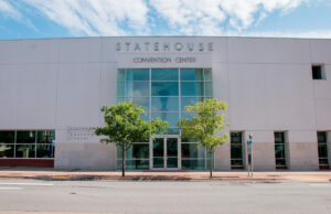 The Statehouse Convention Center in downtown Little Rock.