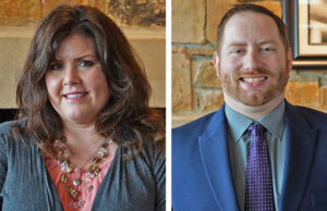 Mandy Osburn and James Hopper of the Winthrop Rockefeller Institute in Morrilton.